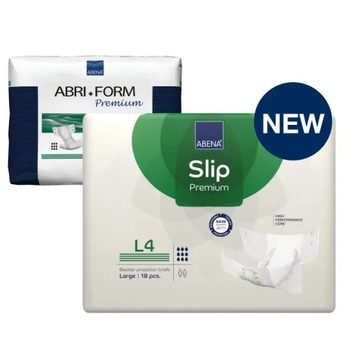 Abena Slip Premium L4—Kalhotky zalepovací absorpční prodyšné 18 Ks