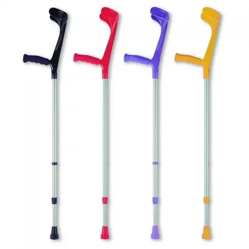 Francouzská berle barevná 222 KL-S šedá - 1ks—Nastavitelná výška, vyměkčené držadlo