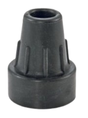 Nástavec protiskluzový 716 P—Černá barva, průměr 16 mm