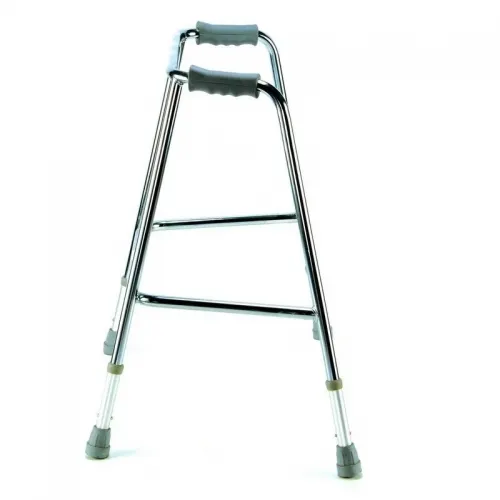 Chodítko čtyřbodové 2511 zesílené - střední—Nastavitelná výška, ocelový rám