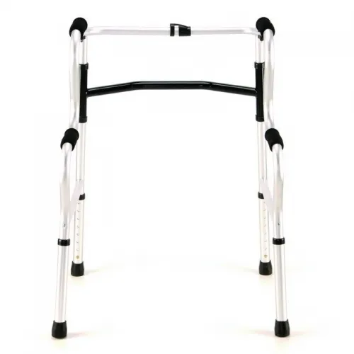 Čtyřbodové chodítko 230 - skládací—Nastavitelná výška, skládací duralový rám
