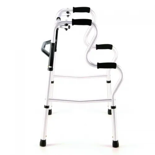 Čtyřbodové chodítko 230 - skládací—Nastavitelná výška, skládací duralový rám