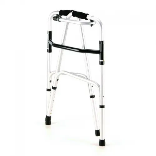 Čtyřbodové chodítko 233 EL - skládací—Nastavitelná výška, skládací duralový rám