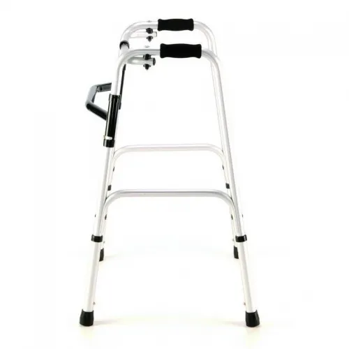 Čtyřbodové chodítko 233 EL - skládací—Nastavitelná výška, skládací duralový rám