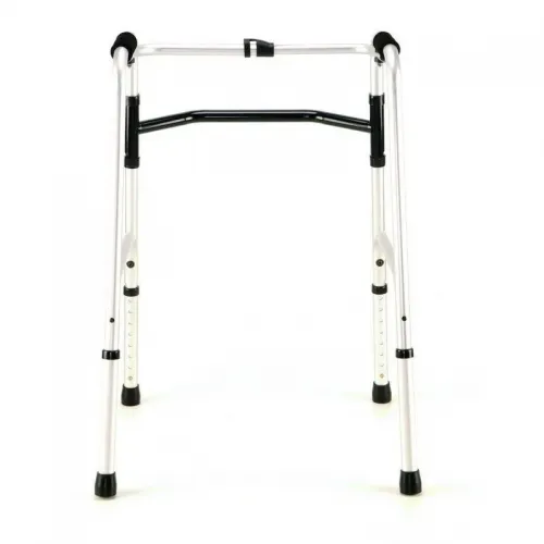 Čtyřbodové chodítko 233 EL - skládací—Nastavitelná výška, skládací duralový rám