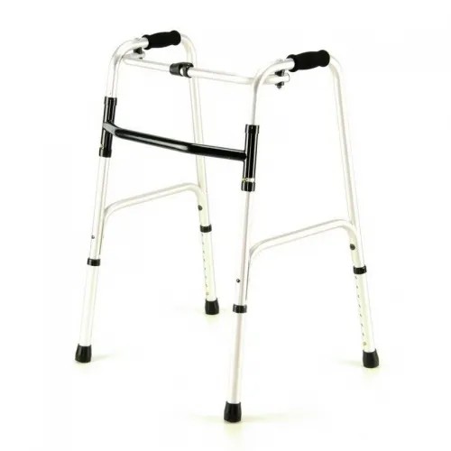 Čtyřbodové chodítko 233 EL - skládací—Nastavitelná výška, skládací duralový rám