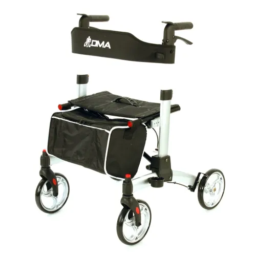 Čtyřkolové chodítko 104—Barva stříbrná metalíza