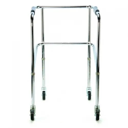 Čtyřkolové chodítko 2204 pevné—Nastavitelná výška, zadní nášlapné brzdy