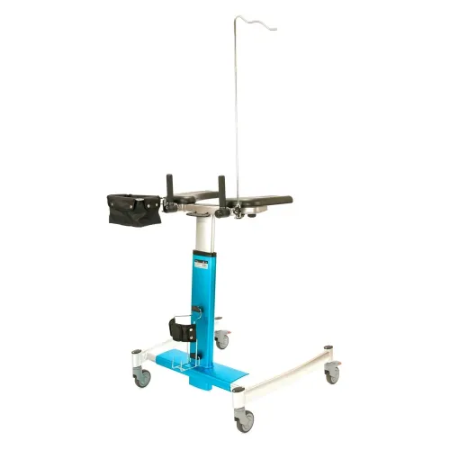 Chodítko s plynovým pístem 203 C—Nastavitelné, držák infuze, nášlapné brzdy