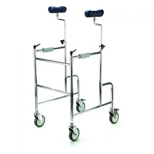 Chodítko s podpažními opěrkami 2252—Skládací podpůrný rám, nášlapné brzdy