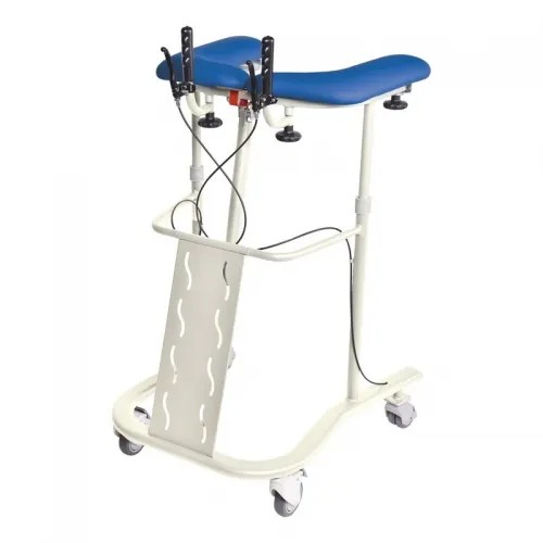 Chodítko s pístem a brzdami 204 B—Podpůrná polstrovaná deska, nastavitelná výška, brzdy