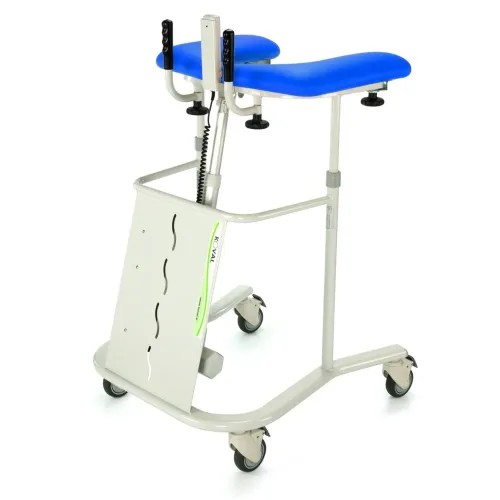 Chodítko s elektrickým zdvihem 204 EL—Podpůrná polstrovaná deska, nastavitelná výška, brzdy