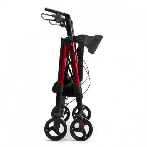 Chodítko GOLIAT - stříbrná—Bariatrické skládací, výškově nastavitelné