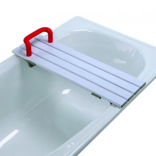 Sedačka na vanu 4626 H s madlem—Plastová, šířka 66 cm