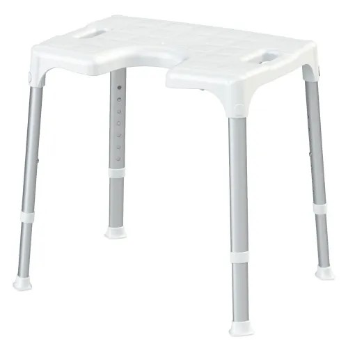 Sedačka do sprchy EH-SC - Bílá—S výřezem