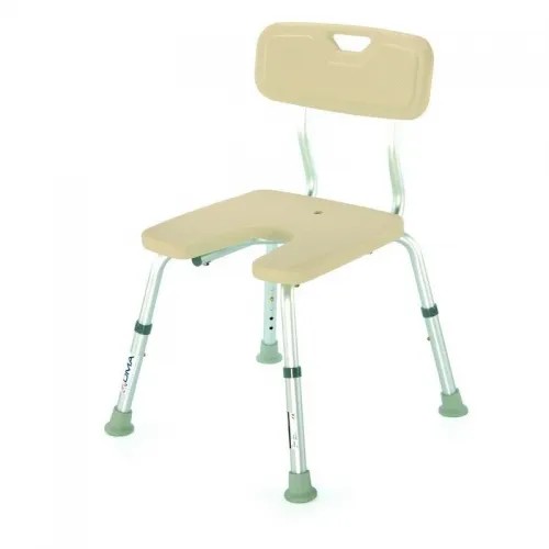 Sedačka do sprchy 541 A—S opěrkou a výřezem