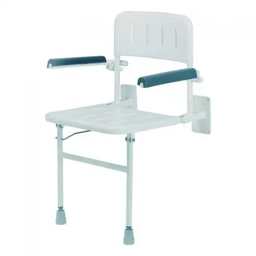 Křeslo do sprchy 4237 - sklopné—S opěrkou zad