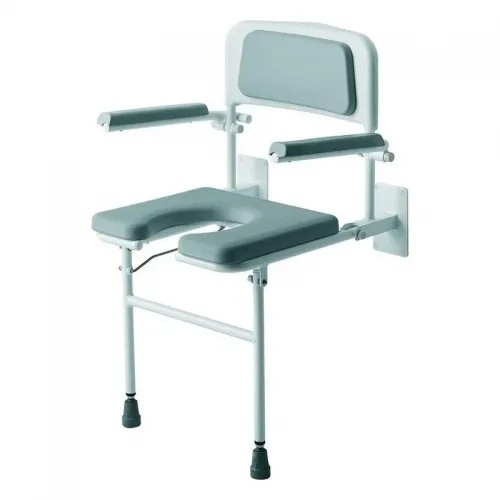 Křeslo do sprchy 4239 G - sklopné—Polstrované s opěrkou