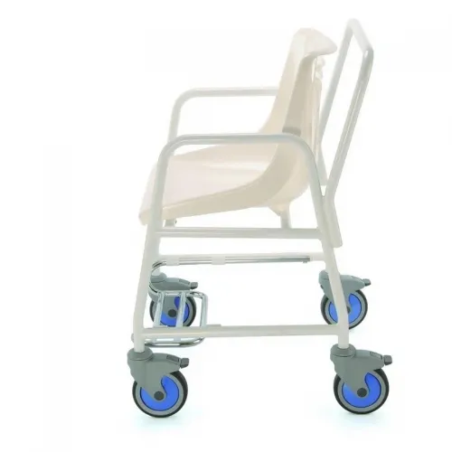 Židle do sprchy 4550 FR—Pojízdná, s nášlapnou brzdou