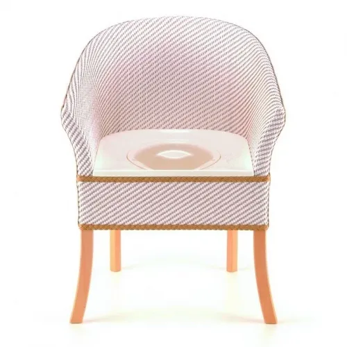 Křeslo klozetové dřevěné 5504 OA—Konstrukce s čalouněním