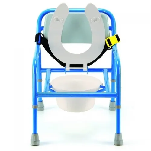 Křeslo klozetové dětské 3310—Pevné područky, nastavitelná výška