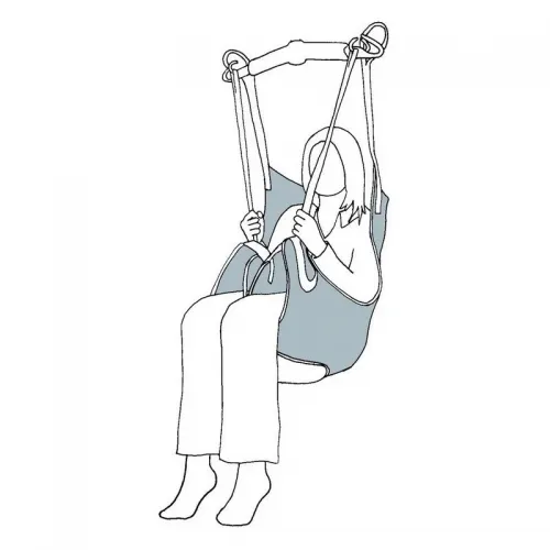 Závěs jednoduchý polstrovaný XL—WYE SOLID, Výška postavy: nad 175 cm