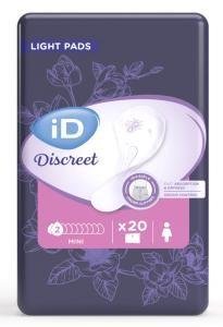iD Light Discreet Mini—Vložky absorpční jednotlivě balené 20 Ks