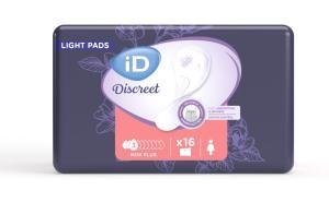 iD Light Discreet Mini Plus—Vložky absorpční jednotlivě balené 16 Ks