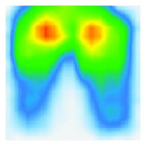Antidekubitní podložka s pamětí VISCOFLEX—BASIC P361CLX, Rozměr 43x45 cm