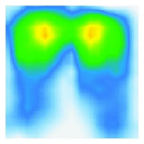 Antidekubitní podložka PUR+GEL—DUOFORM P341C, Rozměr 42x42 cm