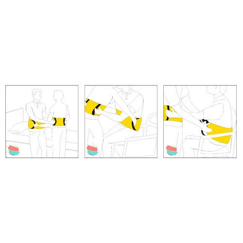 Pás pro přesun klienta HERCOLINO PLUS 744P