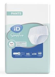 iD Pants Sensitive X-Small Extra Plus—Kalhotky absorpční prodyšné 14 ks