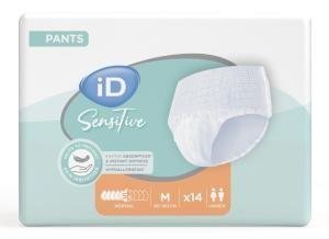 iD Pants Sensitive Medium Normal—Kalhotky absorpční prodyšné 14 ks