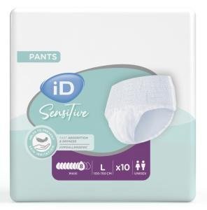 iD Pants Sensitive Large Maxi—Kalhotky absorpční prodyšné 10 ks
