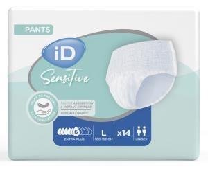 iD Pants Sensitive Large Extra Plus—Kalhotky absorpční 14 ks