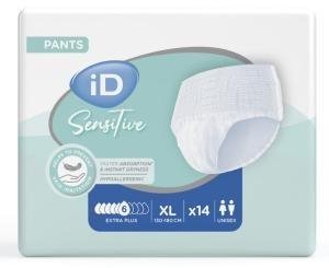 iD Pants Sensitive X-Large Extra Plus—Kalhotky absorpční prodyšné 14 ks
