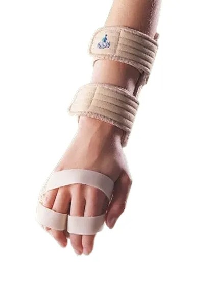 Ortéza zápěstí a ruky 4182L - S—S pevnou dlahou, levá