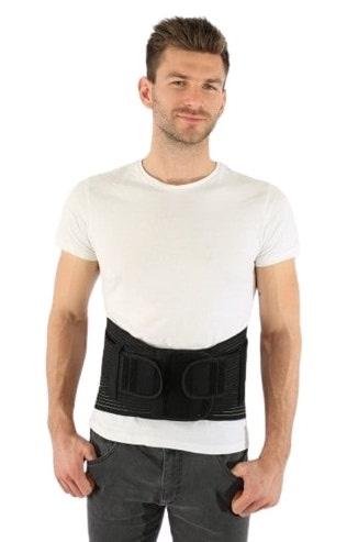 Bederní pás AT04502 - XXL—S kovovými výztuhami 