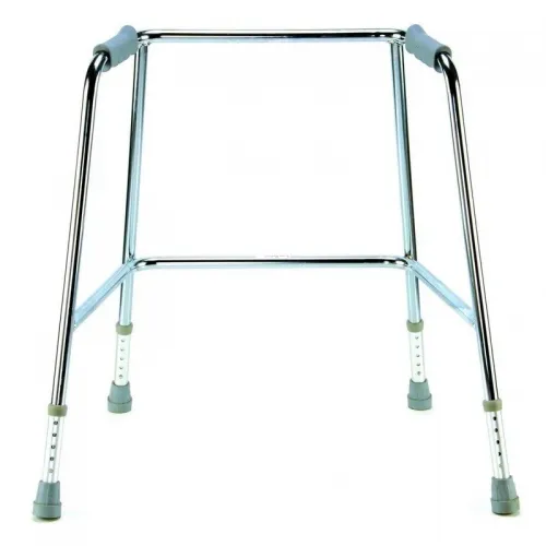 Chodítko čtyřbodové 2511 zesílené - nízké—Nastavitelná výška, ocelový rám