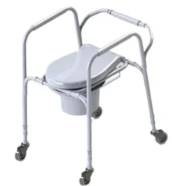Toaletní křeslo AT01003—Pojízdné