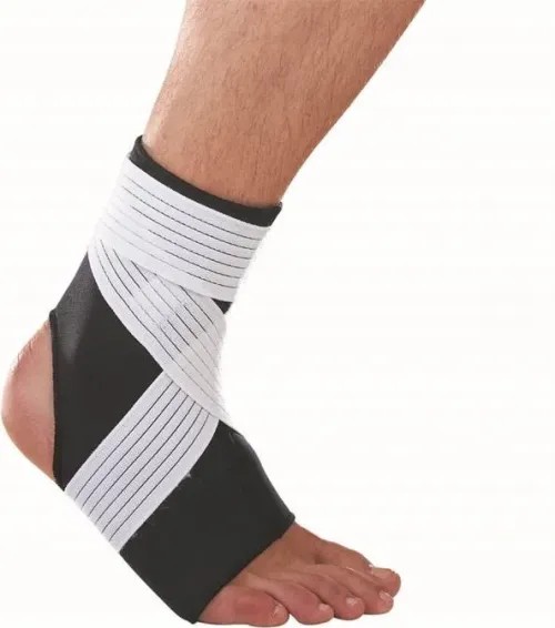 Ortéza hlezenní LP 728B - XL—S přídavnou stahující páskou