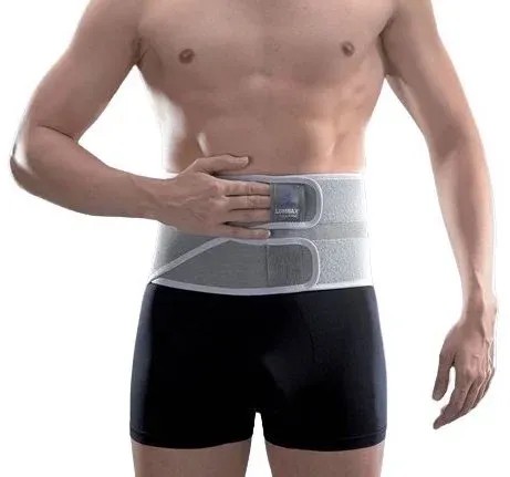 Bederní pás Lombax 0824 - 1—Podpůrný, zpevněný, výška pásu 21 cm