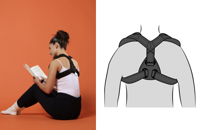 Klavikulární imobilizace Ligaflex 2450—Velikost 0