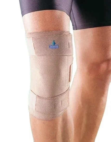 Ortéza kolenní 1023B UNI—Fixace pomocí suchých zipů, černá