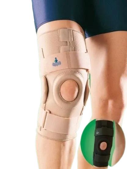 Ortéza kolenní s kloubem 1031B - XL—Černá