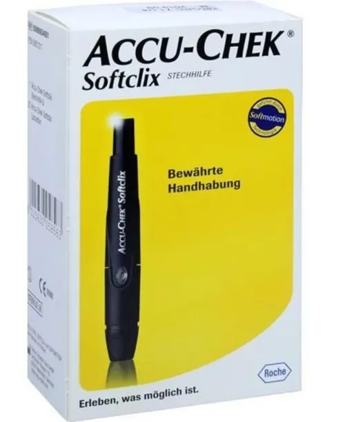 Accu-Chek® Softclix Kit—Odběrové pero pro bezbolestný vpich