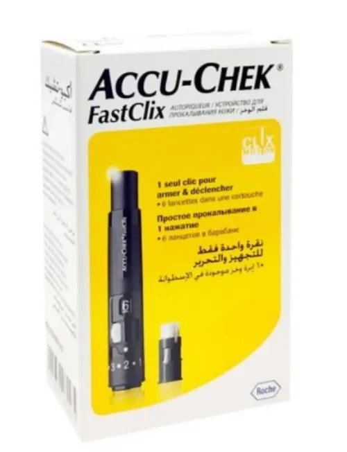 Accu-Chek® Fastclix Kit—Odběrové pero pro bezbolestný vpich