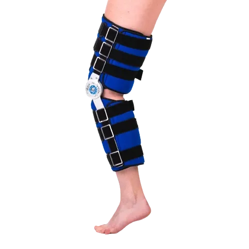 Ortéza kolenní 001 - S—Se stavitelným kloubem