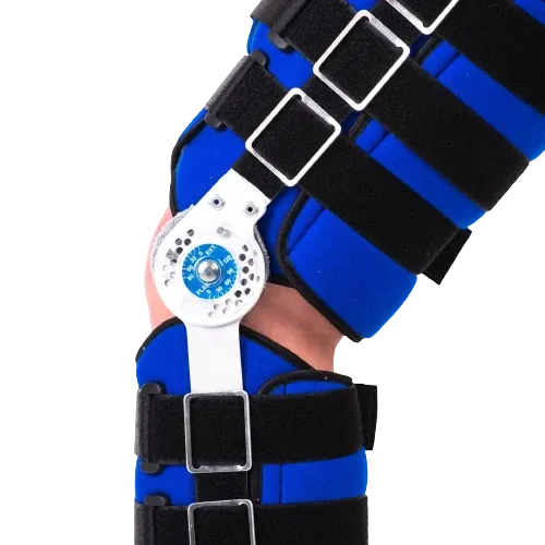 Ortéza kolenní 001 - M—Se stavitelným kloubem