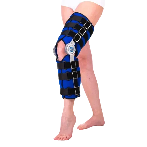 Ortéza kolenní 001 - L—Se stavitelným kloubem